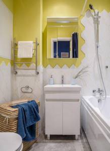 Дизайн интерьера ванной комнаты 4 кв.м. - фото реальных интерьеров