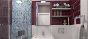 Дизайн решение ванной комнаты. Облако №54 - рис.2