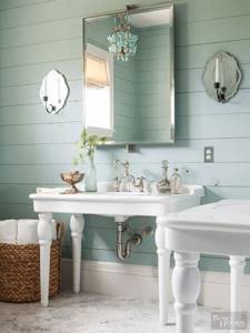 Фото № 10: 13 красивых идей для ванной комнаты в стиле ретро