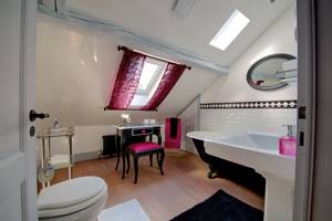 Фото № 10: Розовый цвет в интерьере ванной: 12 стильных идей