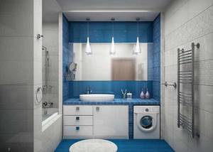 Фото 13 – Ванная комната в голубом цвете