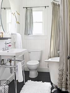 Фото № 2: 13 красивых идей для ванной комнаты в стиле ретро