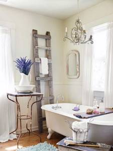 Фото № 3: 13 красивых идей для ванной комнаты в стиле ретро
