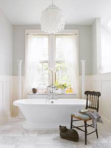 Фото № 6: 13 красивых идей для ванной комнаты в стиле ретро