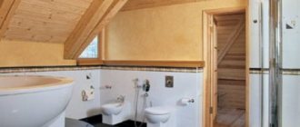 Гидроизоляция ванной в деревянном доме перед финишной отделкой