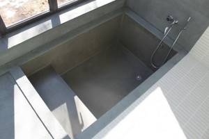 Ванна из бетона