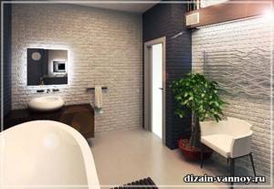 ванная в стиле лофт