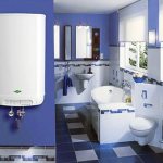 water heater in the bathroom
